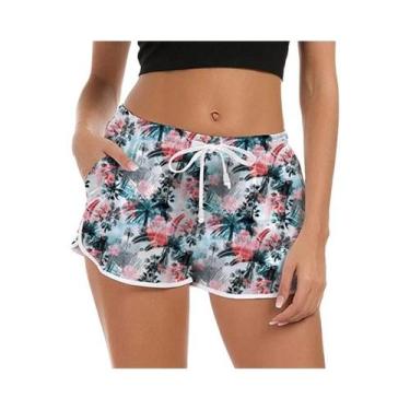 Imagem de Shorts De Natação Femininos De Secagem Rápida Para Verão, Praia, Acade