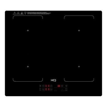 Imagem de Cooktop 4 Bocas Inducao Vidro Preto Smart - Hq