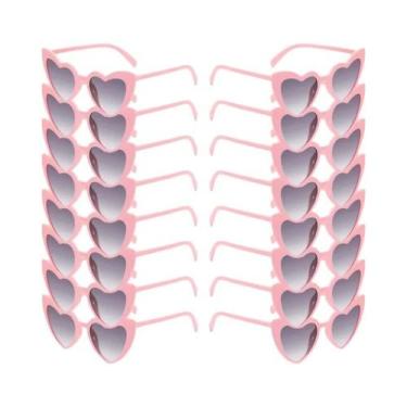 Imagem de Óculos De Sol Femininos Em Formato De Coração, Design Vintage, 12-16 P