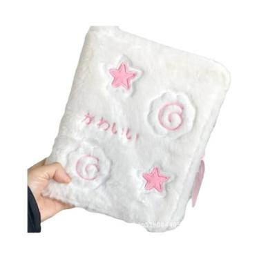 Imagem de Álbum De Fotos Pequeno A5 Com Padrão De Estrelas, Fichário De Pelúcia 