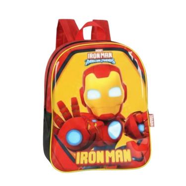 Imagem de Mochila Costas Homem De Ferro Creche Infantil Escolar Luxcel-Masculino