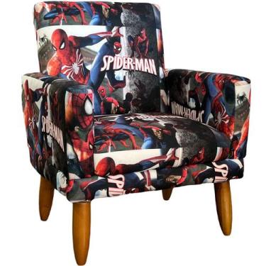 Imagem de Poltrona Infantil Decorativa Confortável Para Quarto Sala de Brincar M