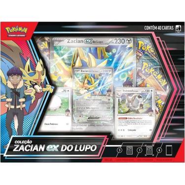 Imagem de Box Pokemon Coleçao Zacian EX do Lupo Copag