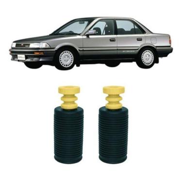 Imagem de Par Batente Coifa Amortecedor Traseiro Corolla 1999 2000 01