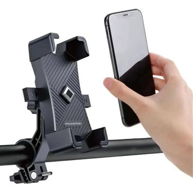 Imagem de Suporte Para Celular Pressão Para Moto E Bike Universal
