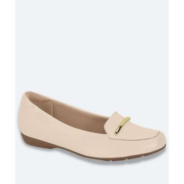 Imagem de Mocassim Loafer Feminino Modare Bege-19041, Bege, 36