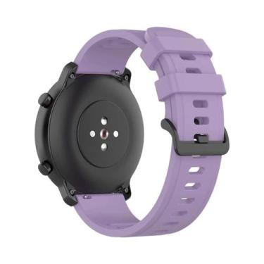 Imagem de Pulseira De Silicone De 22mm E 20mm Para Amazfit Balance 2, Samsung Ga