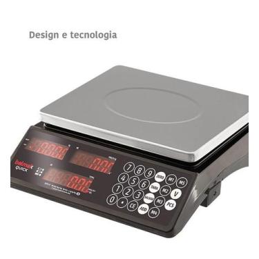 Imagem de Balança Comercial Balmak Digital 33kg Quick 3 Em 1