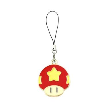 Imagem de Chaveiro De Desenho Animado Super Mario Toad Question Mark Block, Corr