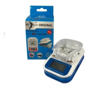 Imagem de Carregador Universal De Bateria Lcd Digital Com Usb - FEITUN