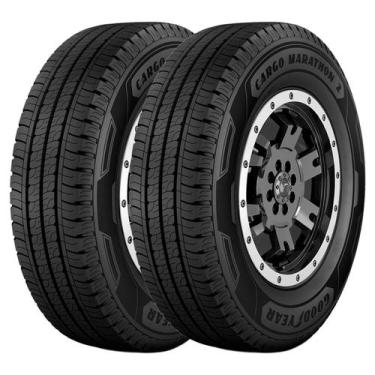 Imagem de Kit 2 Pneus Goodyear 205/75 R16C 113/111Q Cargo Marathon 2