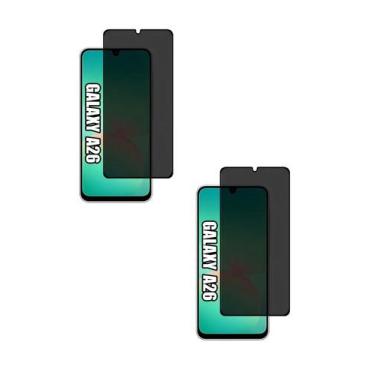 Imagem de 2UN Películas Fosca Privacidade Frontal Para Samsung Galaxy A26 5G - L