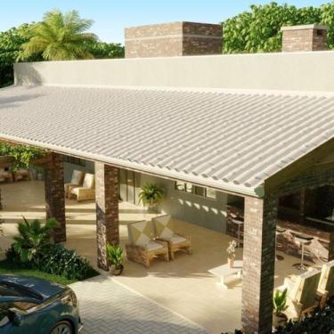 Imagem de Telha Colonial PVC 2,30x0,86cm 5 Ondas Permatti