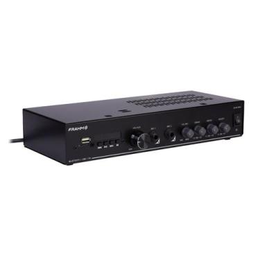 Imagem de Amplificador Receiver Frahm Slim 2000 G6 120W Rms 2 Ohms Bluetooth USB