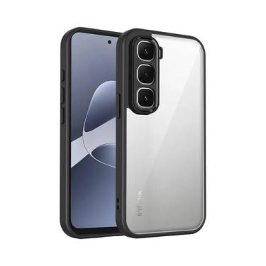 Imagem de Capa Transparente De Luxo Infinix Hot 60 pro plus 60i 50i 40i 30i Com 