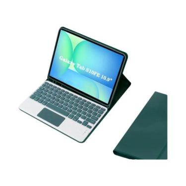 Imagem de Capa Com Teclado Para Samsung Galaxy Tab S10 FE 10.9 Polegadas SM-X520