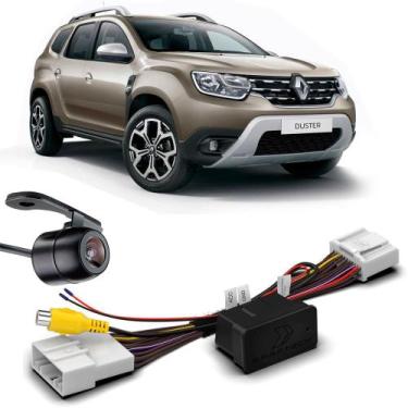 Imagem de Camera de Re Duster 2021 com Easy Link de 8" Plug and Play Borboleta -