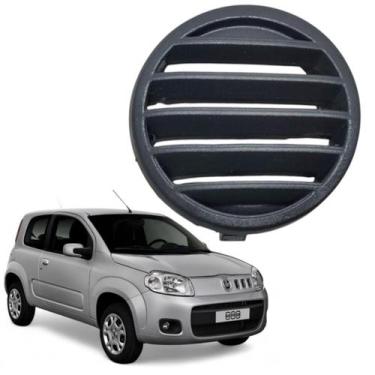 Imagem de Grade Difusor Ar Lateral Painel Fiat Uno Vivace 2011 2012 2013 2014 20
