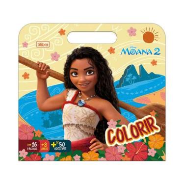 Imagem de Livro para Colorir Tilibra Maleta Moana 190x250mm