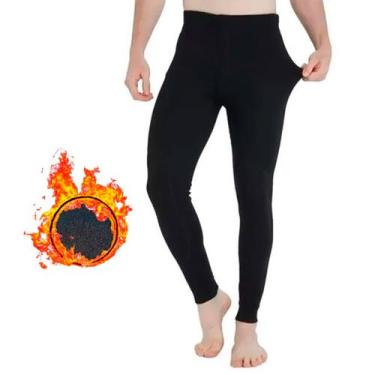 Imagem de Meia Calça Segunda Pele Térmica Flanelada Legging Unissex - KLIZZ, M, 