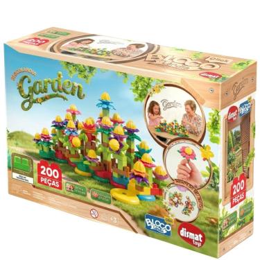 Imagem de Garden Blocolândia Click 200 peças - Cod. XK124 - Dismat