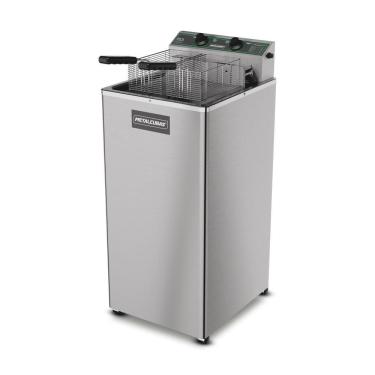 Imagem de Fritadeira Elétrica Profissional FOE15 P 15L 220V 8000W Aço Inox Prata Metalcubas