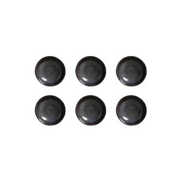 Imagem de Conjunto de Cumbucas Porto Brasil Orgânico Titanium Azul Escuro 520ml - 6 Peças