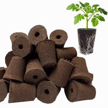 Imagem de Esponjas de cultivo hidropônico TEZKOLES 50 unidades 3,5 x 2,5 x 4 cm