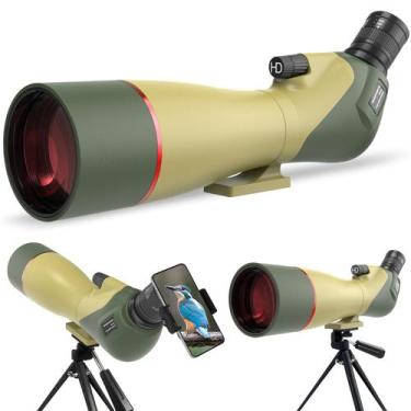 Imagem de Luneta de Observação WOSPORTS 25-75x85 à Prova dÁgua com Kit