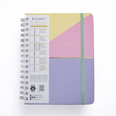 Imagem de Planner Pastel Block Permanente Wire-O Semanal A5 - Cicero