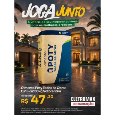 Imagem de Cimento Poty Todas as Obras CPIII32 50kg Votorantim
