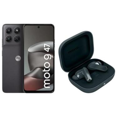 Imagem de Smartphone Motorola Moto g47 128GB Grafite - 5G + Fone de Ouvido Bluet
