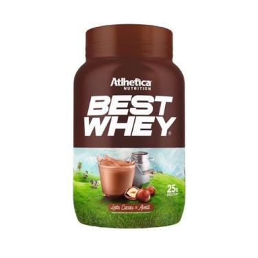 Imagem de Best Whey (900g) - Sabor: Leite, Cacau e Avelã - Atlhetica Nutrition