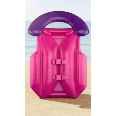 Imagem de Colete Infantil Boia 30kg 43cm PVC Rosa - Congratulations Store