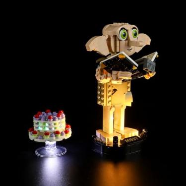 Imagem de GEAMENT LED Light Kit Compatible with Lego Dobby The House Elf - Lighting Set for 76421 (Model Set Not Included)