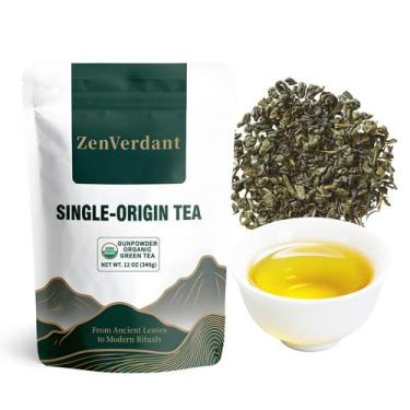 Imagem de Chá Verde Orgânico Gunpowder ZenVerdant 340g