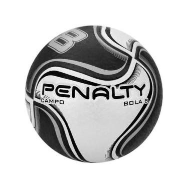 Imagem de Bola de Futebol Campo Penalty 8 X Oficial, Branco, 69,5