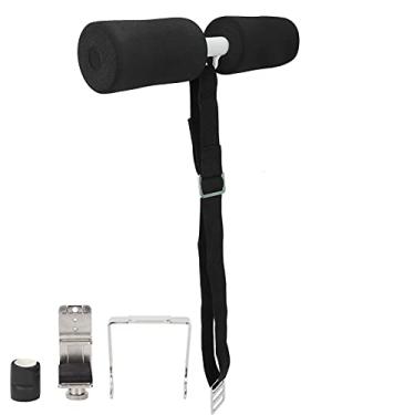 Imagem de Suporte para pés para exercícios em casa, conveniente para armazenar braços finos 4 formas de fixação Assistente para sentar-se para fazer exercícios