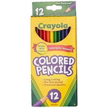 Imagem de Crayola 68-4012 Colored Pencils, 12-Count, Pack of 2, Assorted Colors
