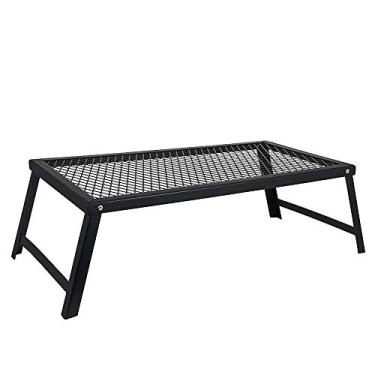 Imagem de Yajun Mesa de rede dobrável para acampamento, mesas de churrasco, portátil, compactas, para uso ao ar livre, para churrasco, piquenique, festa, jardim