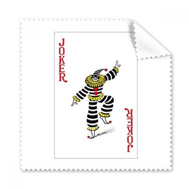 Imagem de Pano de limpeza com estampa de cartas Red Coringa, 5 peças