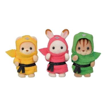 Imagem de Sylvanian Families Baby Trio Ninja Epoch 5616