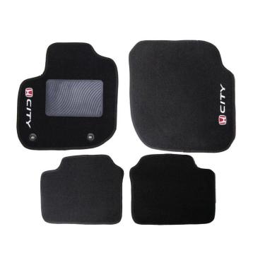Imagem de Kit Tapete De Carpete Honda City 2015 Até 2019