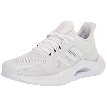 Imagem de adidas Tênis de corrida unissex Alphatorsion 2.0 adulto, Branco/Cinza Um, 12
