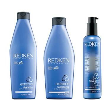Imagem de Redken Extreme Kit  Shampoo + Condicionador + Primer