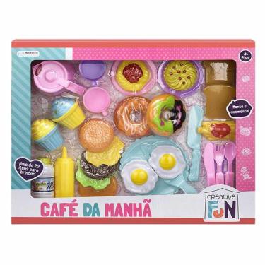 Imagem de Kit Comidinha Infantil - Creative Fun - Café da Manhã - Multikids