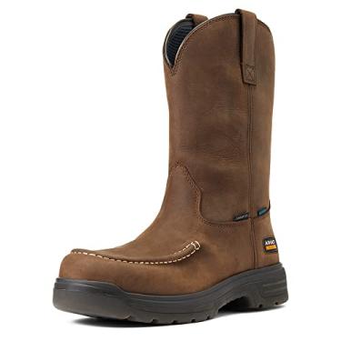 Imagem de Ariat Men's MNS Turbo Pull ON MOC Toe H2O CT Mocha Fire and Safety Boot, 13 Wide