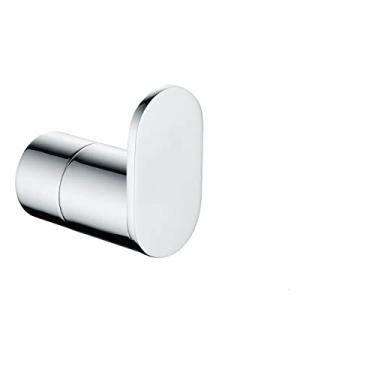 Imagem de Gancho de roupa SUS304 ganchos de parede para banheiro cozinha garagem roupão gancho preto prata ouro ferragens para banheiro, gancho A8