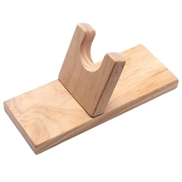 Imagem de shamjina Suporte para de cola em madeira natural Organizador de suporte