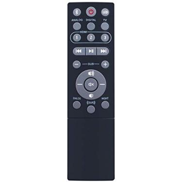 Imagem de Controle remoto de substituição RSB-11 RSB11 compatível com Klipsch Reference Sound Bar com subwoofer sem fio